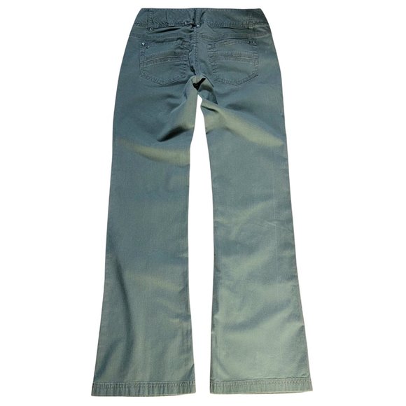 Vintage Smart Set Jeans Bootcut Low-Rise Khaki Colour Size 1 US - Picture 6 of 6